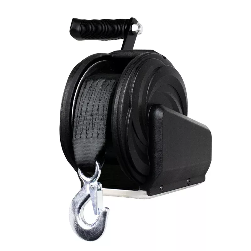 Powerwinch Select Series Winch 1,400lb, 8 Crank Arm – Carbon Black