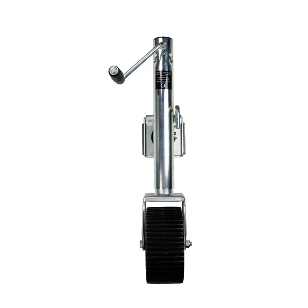Powerwinch Utility Series Jack – 1500lb, Bolt-On, Single Wheel Wide, Zinc [21500-J-1500-B1W-Z-R]