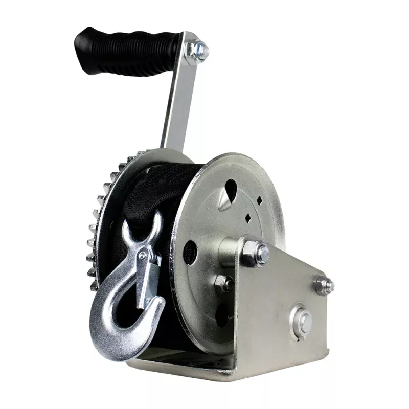 Powerwinch Utility Series Winch 1,000lb, 8 Crank Arm – Zinc
