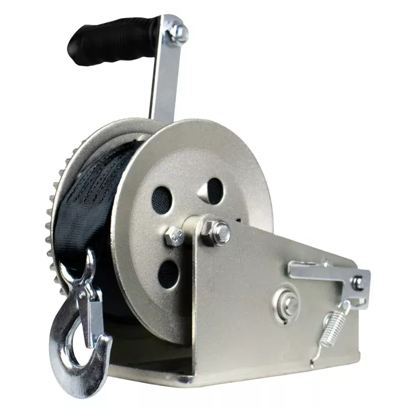 Powerwinch Utility Series Winch 2,500lb, 2 Speed, 8 Crank Arm – Zinc