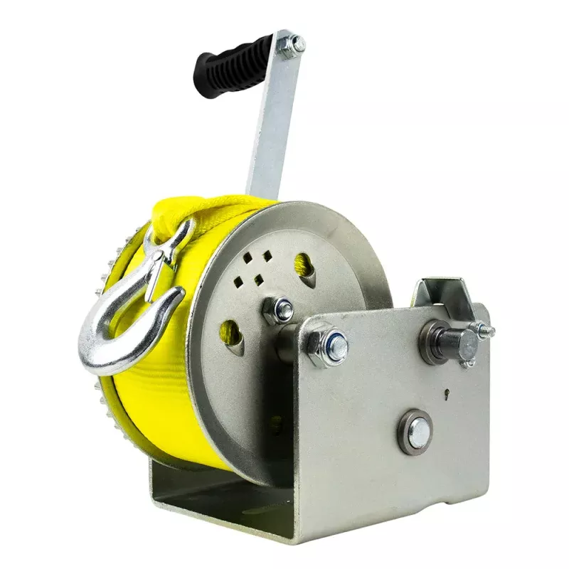 Powerwinch Utility Series Winch 3,200lb, 2 Speed, 11 Crank Arm – Zinc