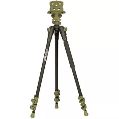 Primos 65831 Edge Aluminium Tripod, Dark Earth, Black
