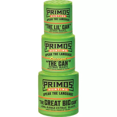 Primos 713 The Can Call Family Pack, Green, 3 Pack