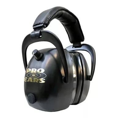 Pro Ears Gold II Electronic 30dB 1 Pair Black/Gold Hearing Protection (PEG2RMB)