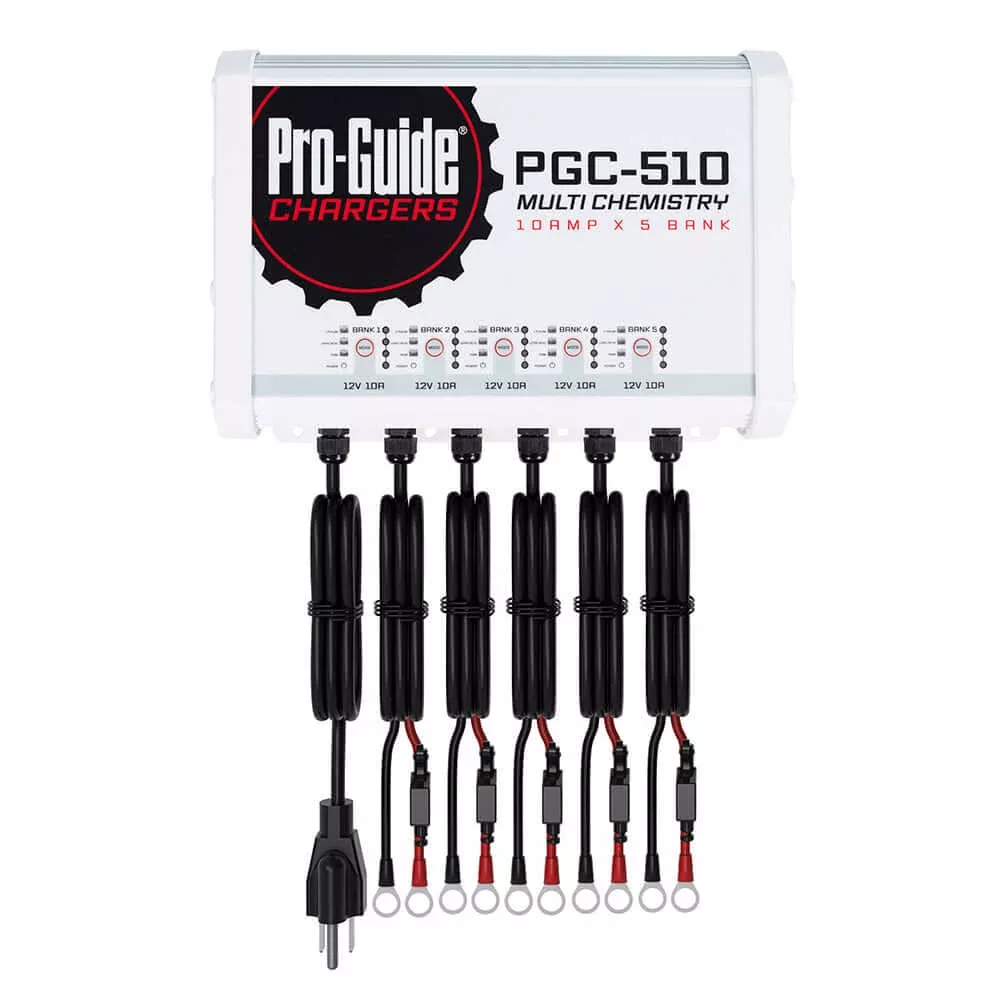 Pro-Guide 5 Bank On-Board Battery Charger - 12V - 40-Amp - PGC-510
