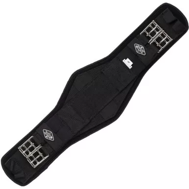 PROFESSIONAL'S CHOICE 2XCool Black Dressage Girth (XCDG-BLA)