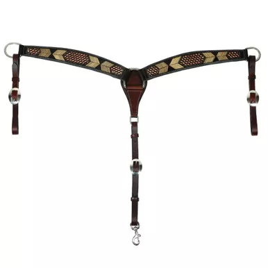 PROFESSIONAL'S CHOICE Buckstitch Filigree Breast Collar (3P6037)