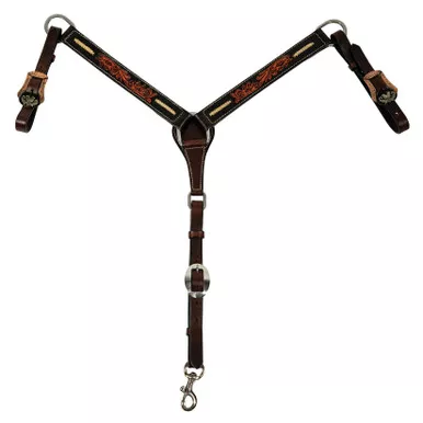 PROFESSIONAL'S CHOICE Heritage Rawhide Braided Pony Breast Collar (3P6041-PONY)