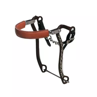 PROFESSIONAL'S CHOICE Mechanical Hackamore Floral Bit (AVB-132)