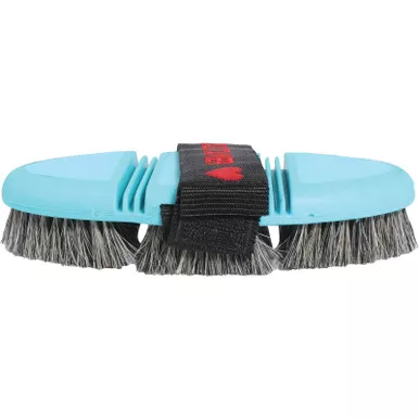 PROFESSIONAL'S CHOICE Soft Touch Flex Pig Bristle Turquoise Brush (STF300-TUR)