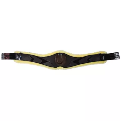 PROFESSIONAL'S CHOICE Ventech Chocolate Contoured Jump Girth