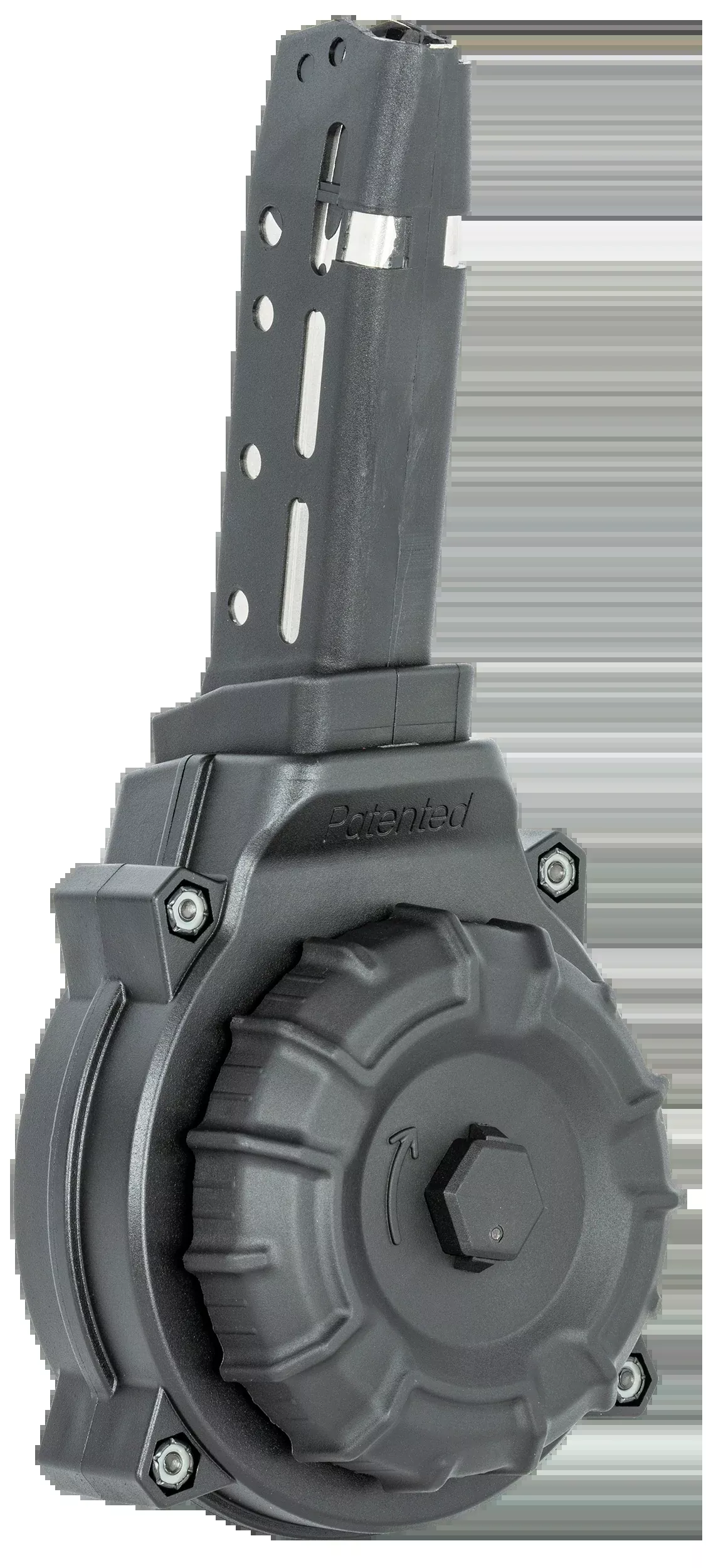 Promag Polymer Drum Magazine Glock 21/30 .45 Acp Black 40 Rd.