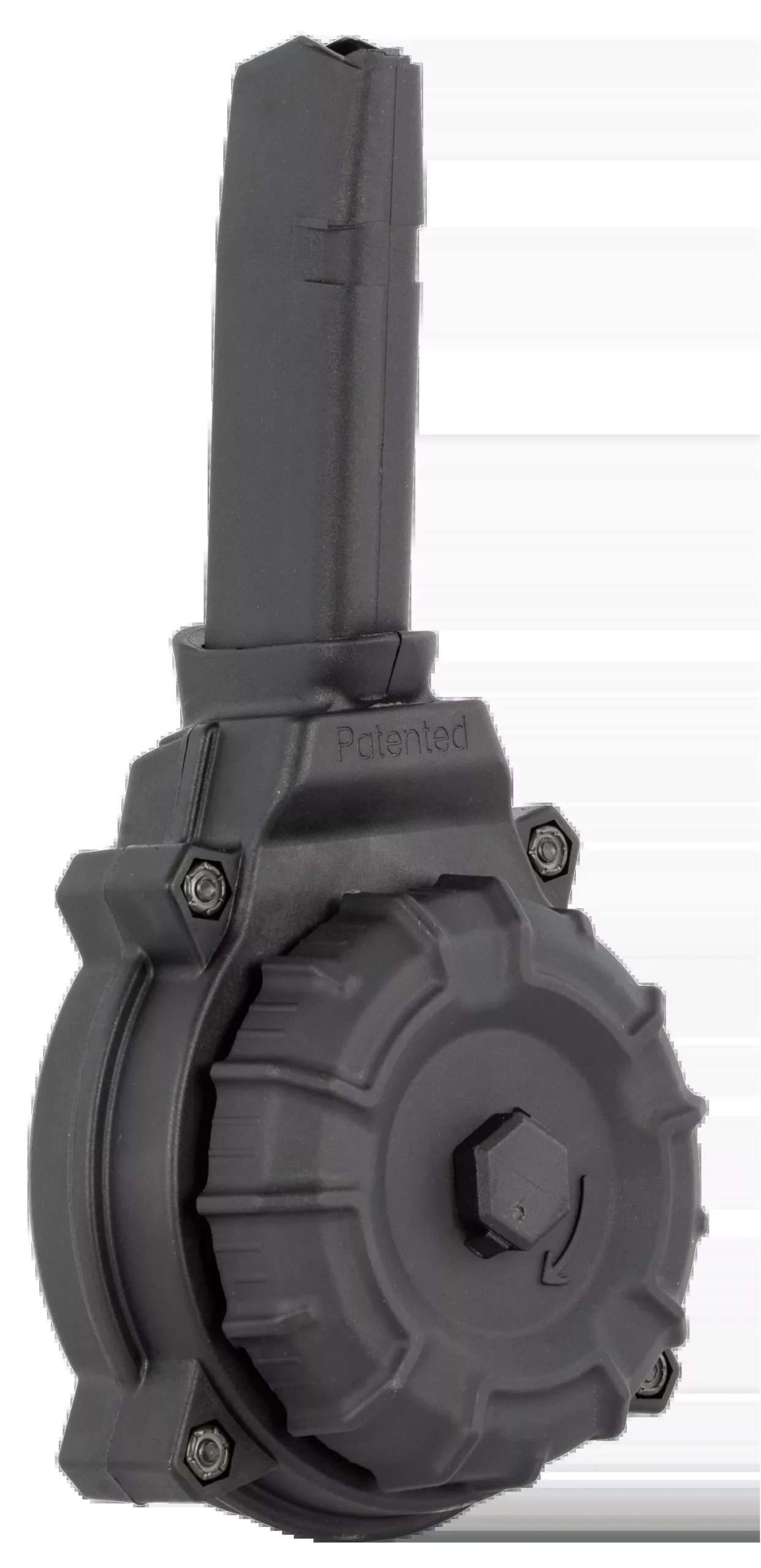 Promag Polymer Drum Magazine Glock 48/43x 9mm Black 50 Rd.