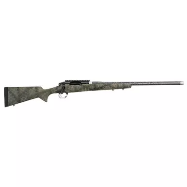 Proof Research 137666 Elevation 2.0 7mm PRC 3+1 22" Carbon Fiber Match Grade Threaded Barrel, Picatinny Rail Receiver, Tactical Flat Dark Earth Fixed Carbon Fiber Stock, Right Hand