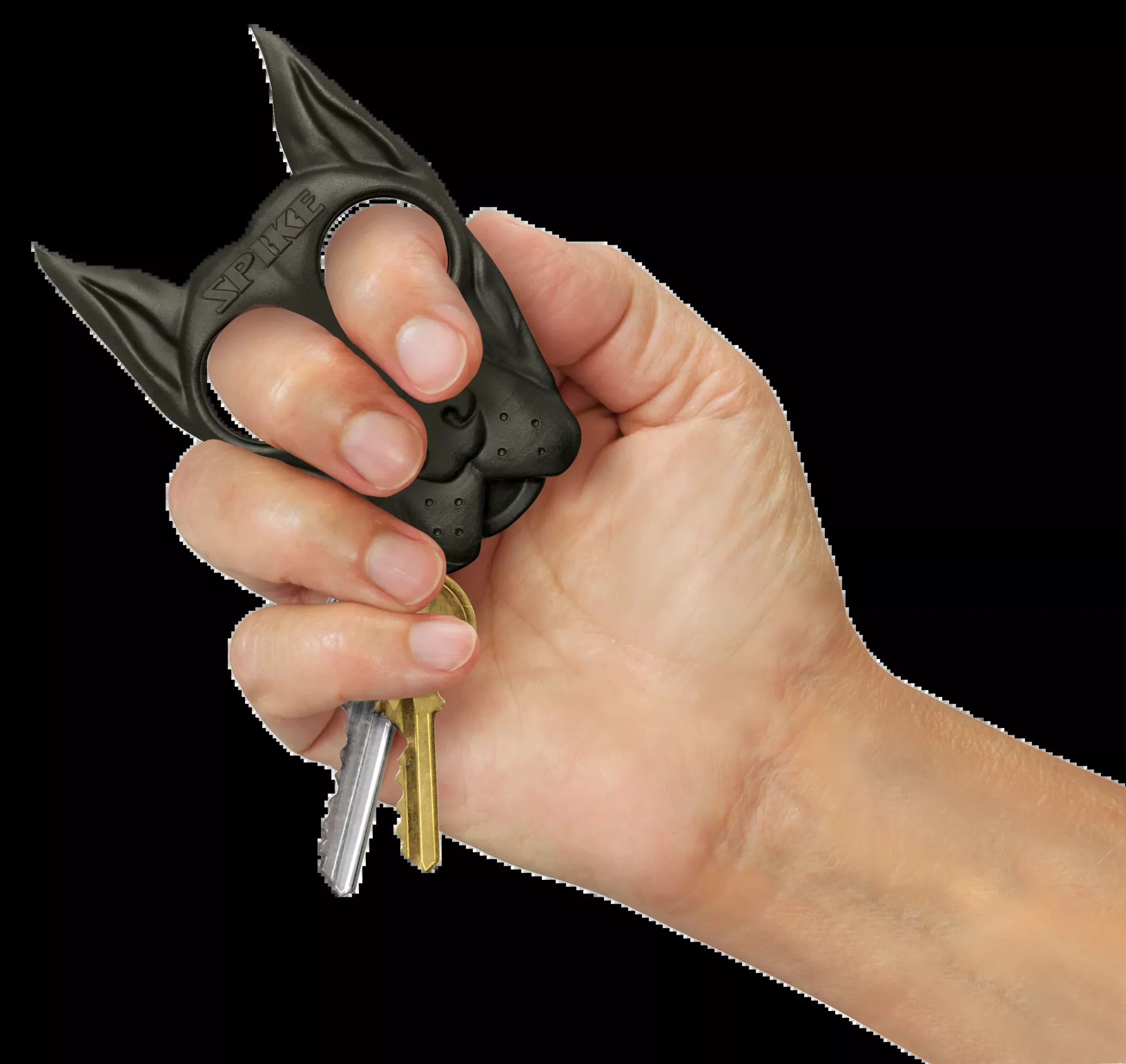 PS Products Spike Self Defense Keychain - Black