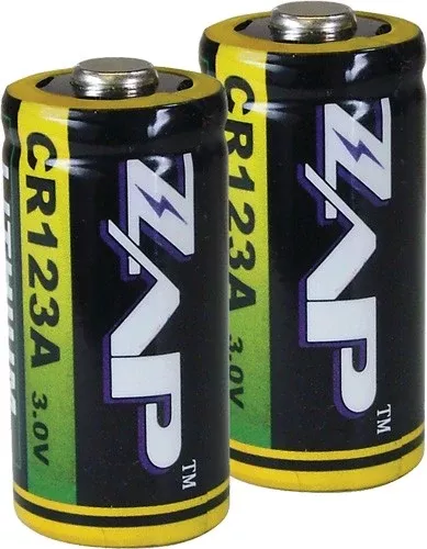 Psp Zap Cr123a Batteries – Lithium 2-pack