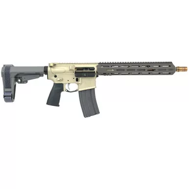 Q Sugar Weasel Pistol (5.56Mm) 13" Barrel With Sba3 (Grey/Tan)
