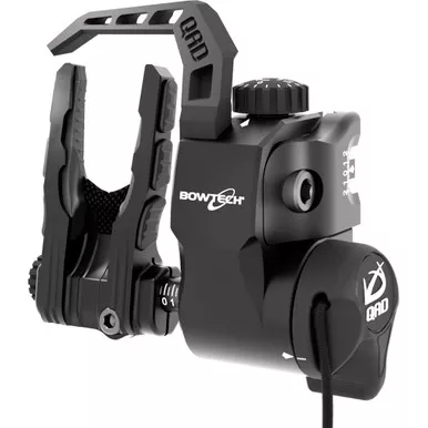 QAD UBMX2BK-R Ultrarest Integrate MX2 Rest for Bowtech Bows, Black, Right Hand