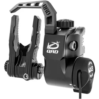 QAD UQMX2BK-L Ultrarest Integrate MX2 Drop Away Arrow Rest, Black, Left Hand