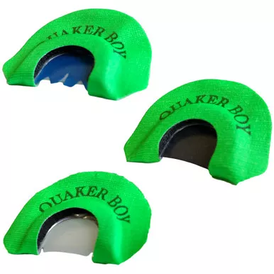 Quaker Boy 11140 Elevation Series Diaphragm Calls SR, Green, 3 Pack