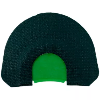 Quaker Boy 11209 Screamin' Green Old Boss Hen Diaphragm Call, 2 Light Reeds, Green