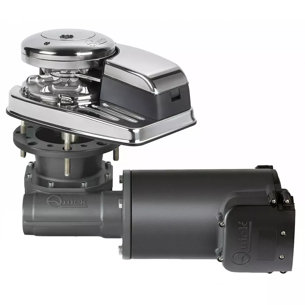 Quick Dylan DR4 Windlass – 1500W, 12V, 10mm – 3/8″ Gypsy – 5/8″ Rope – FSDR15120010A00