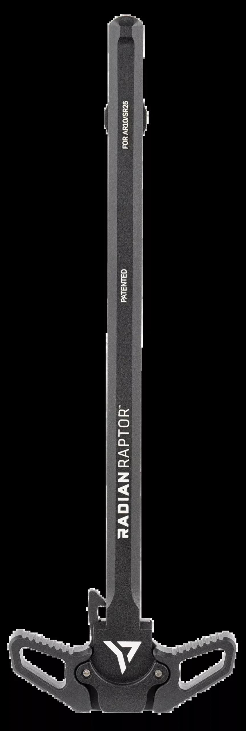 Radian Raptor Charging Handle - Black For Ar10/sr25