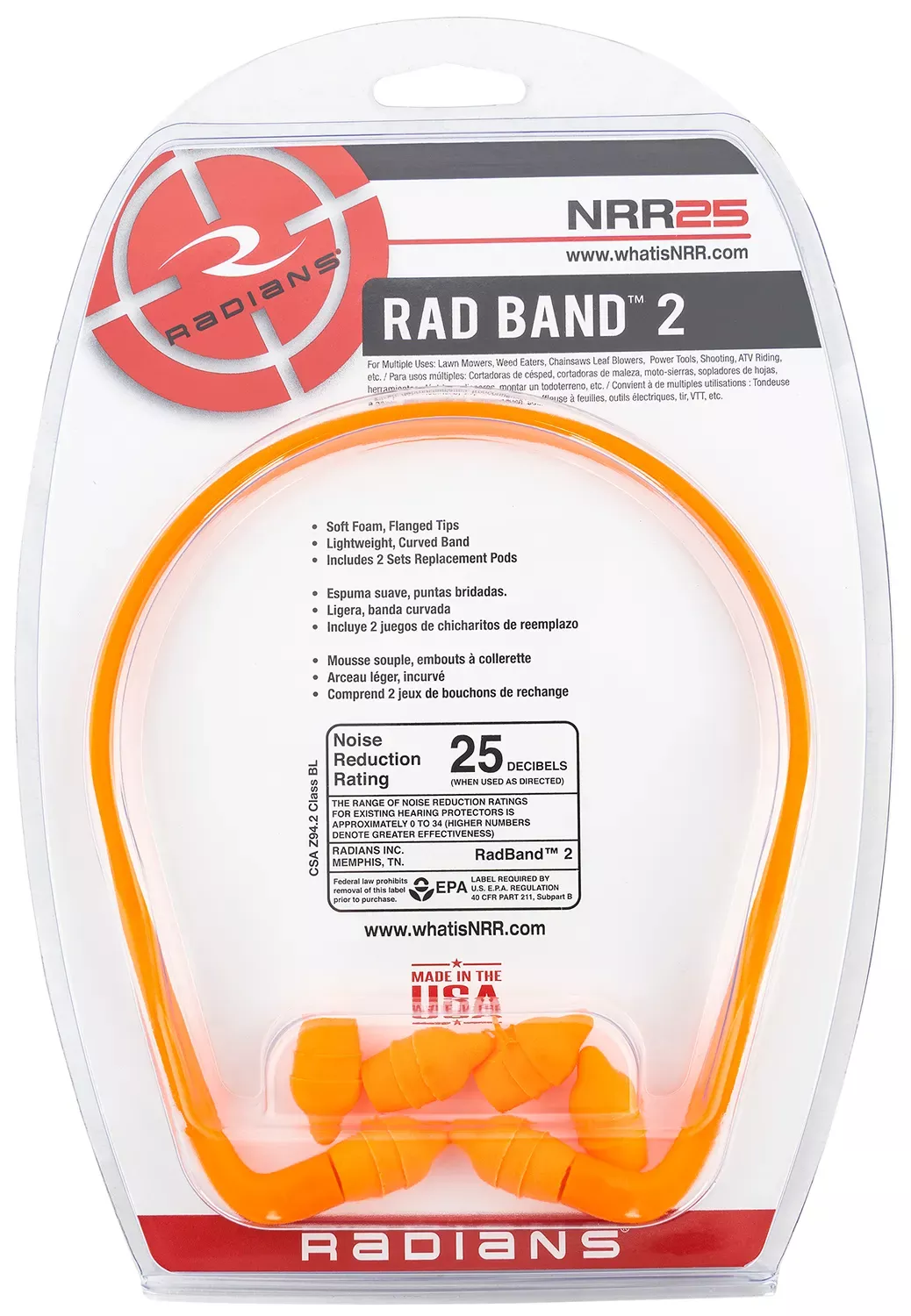 RadiansRad-Band 2 25 dB Behind The Neck
