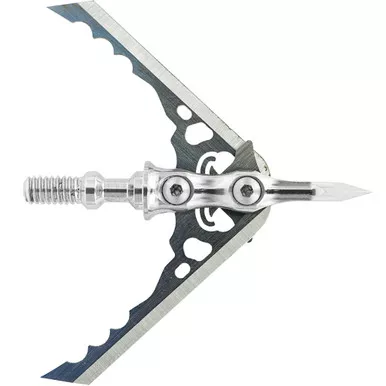 Rage R38200 Hypodermic NC Crossbow Broadheads, 100 Grain, Silver, 3 Pack