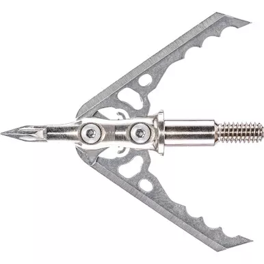 Rage R38700 Hypodermic NC +P Broadheads, 125 Grain, Steel, 3 Pack