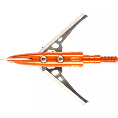 Rage R38903 Crossbow X NC Broadheads, 2 Blade, 125 Grain, Orange, 3 Pack