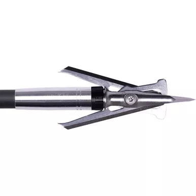 Rage R60001 Hypo 2 Series Broadheads, 100 Grain, 2 Inches, Stainless, 4 Pack
