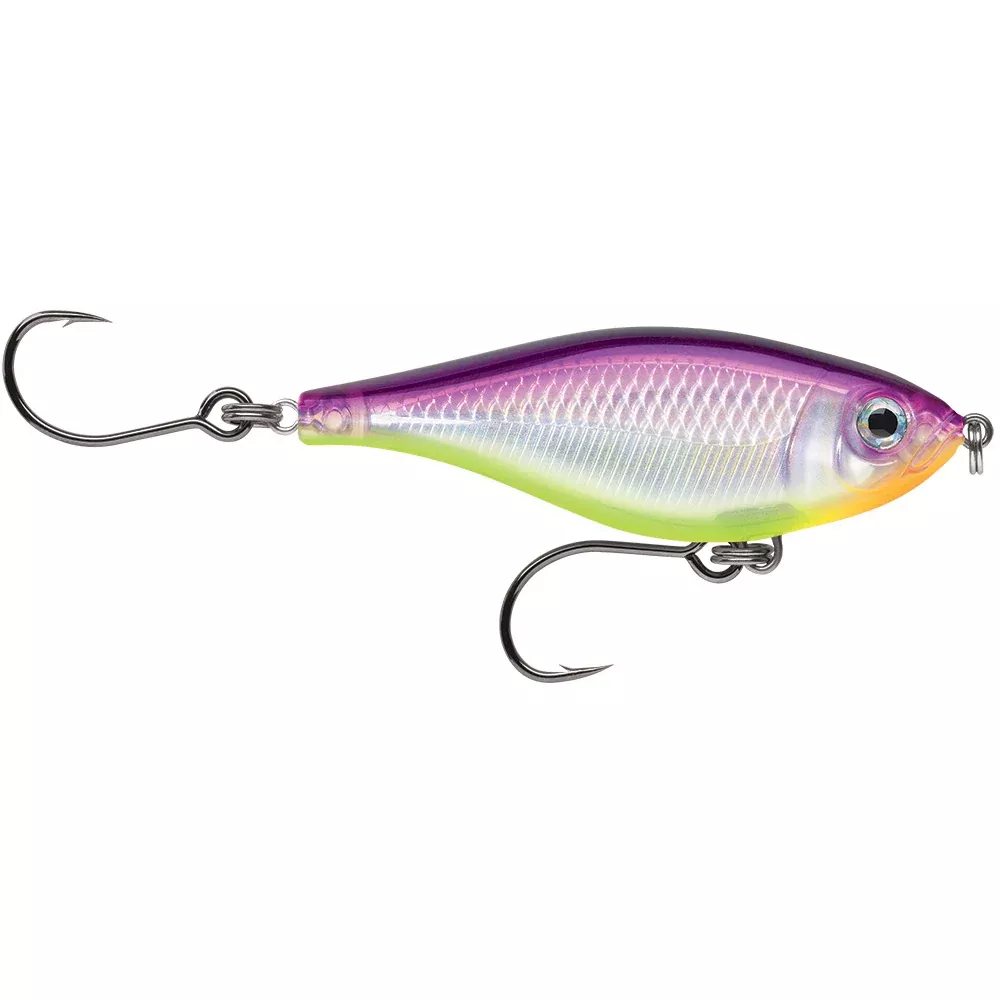 Rapala X-Rap Twitchin’ Mullet 2-1/2″ Purple Chartreuse