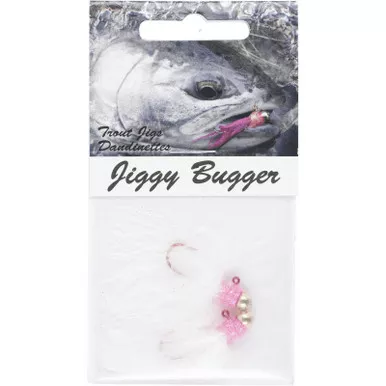 Raven Jiggy Bugger Steelhead Jig 2PK Pink White