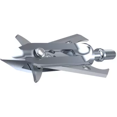 Ravin R100 Titanium Broadhead, Ti6AL4V Grade 5 Titanium, 100 Grain, Grey, 3 Pack