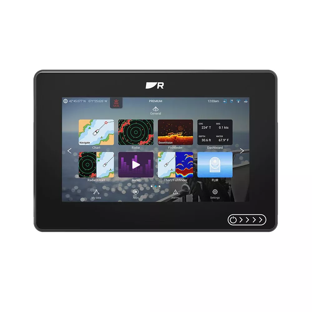 Raymarine Axiom 2 7" Multifunction Display w/Lighthouse North America Chart - E70720-00-102