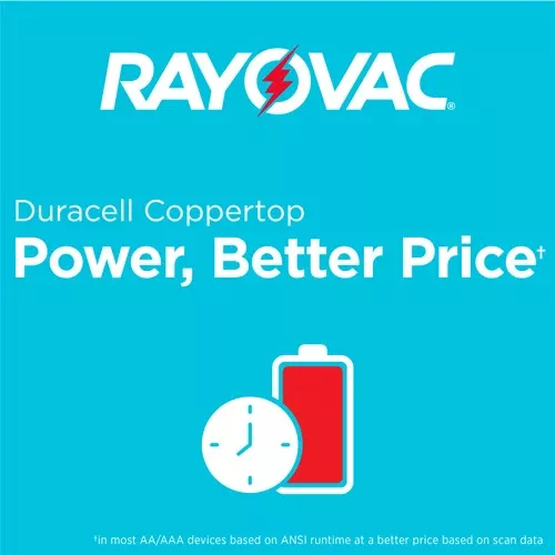Rayovac High Energy Alkaline - Aa Batteries 36 Pack
