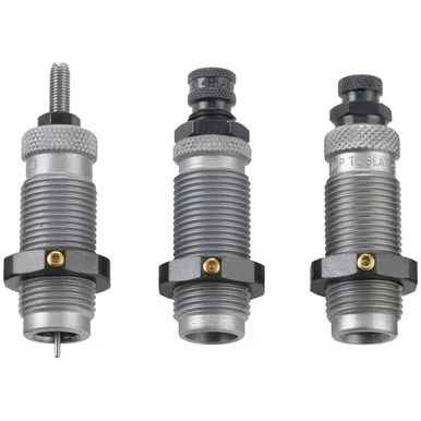 RCBS 22115 3-Die Carbide Taper Crimp Set 40 S&W 10mm Auto, Stainless
