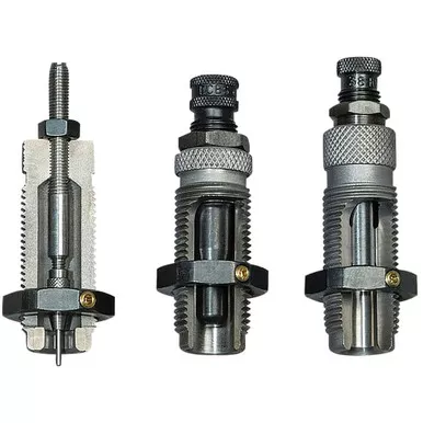 RCBS 28304 3-Die Taper Crimp Set 360 Buckhammer, Stainless