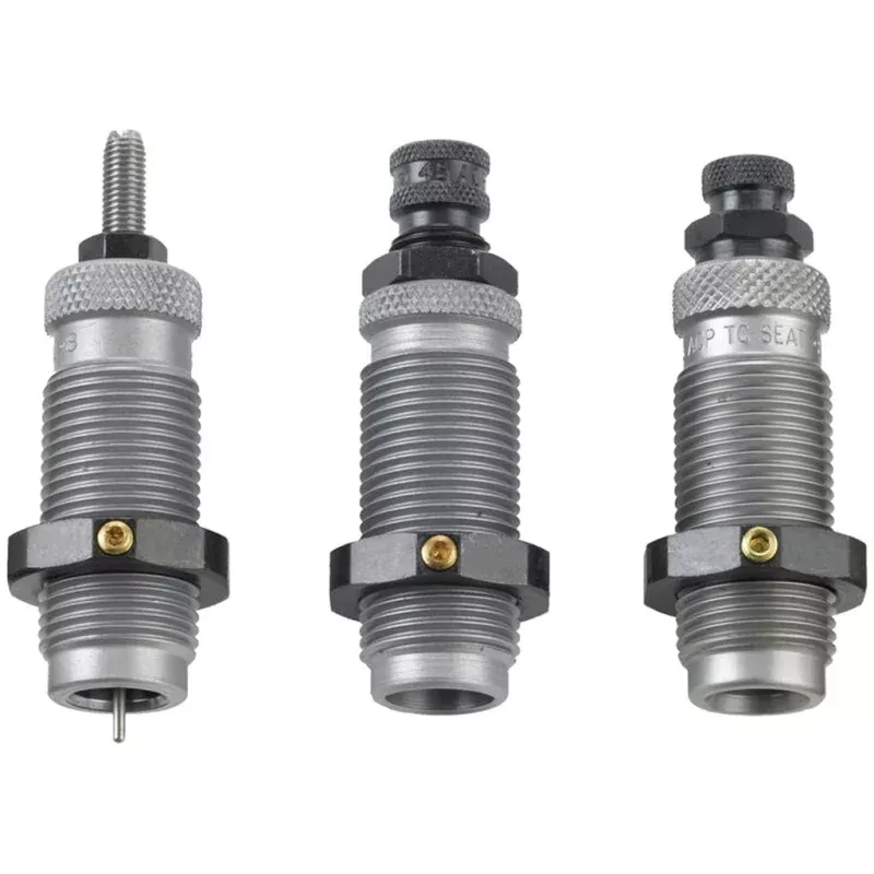 RCBS 3-Die Carbide Taper Crimp Set for 9mm Luger and 9x21mm Cartridges