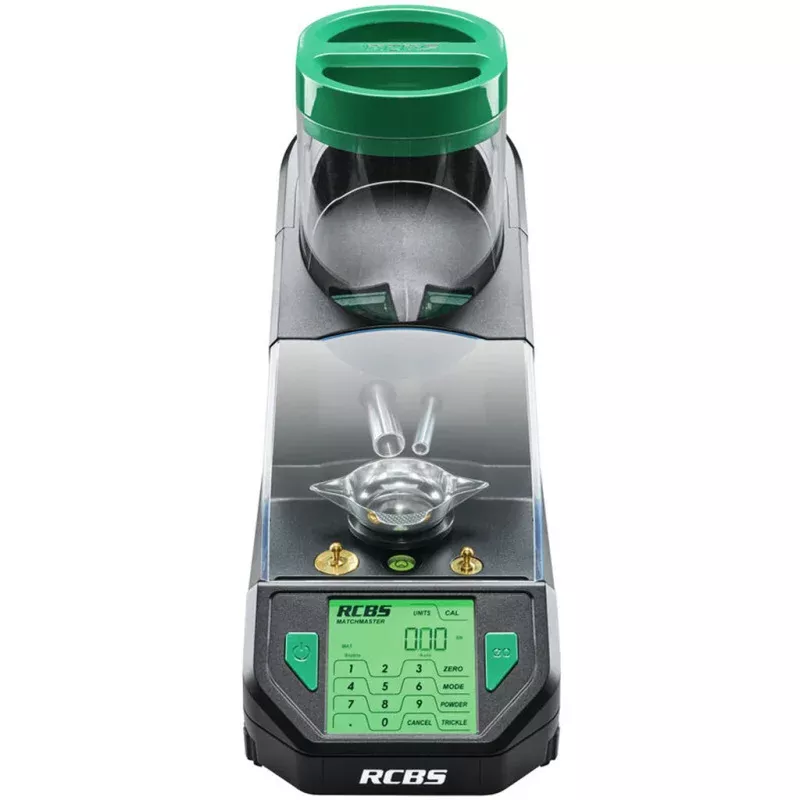 RCBS Matchmaster Powder Dispenser 120/240V – Precise Electronic Powder Charging for Reloading