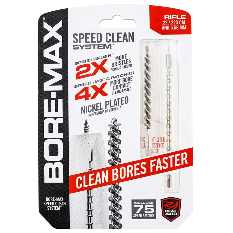 Real Avid Bore-Max Speed Clean Upgrade Set 223 Rem/22 Cal Rifle
