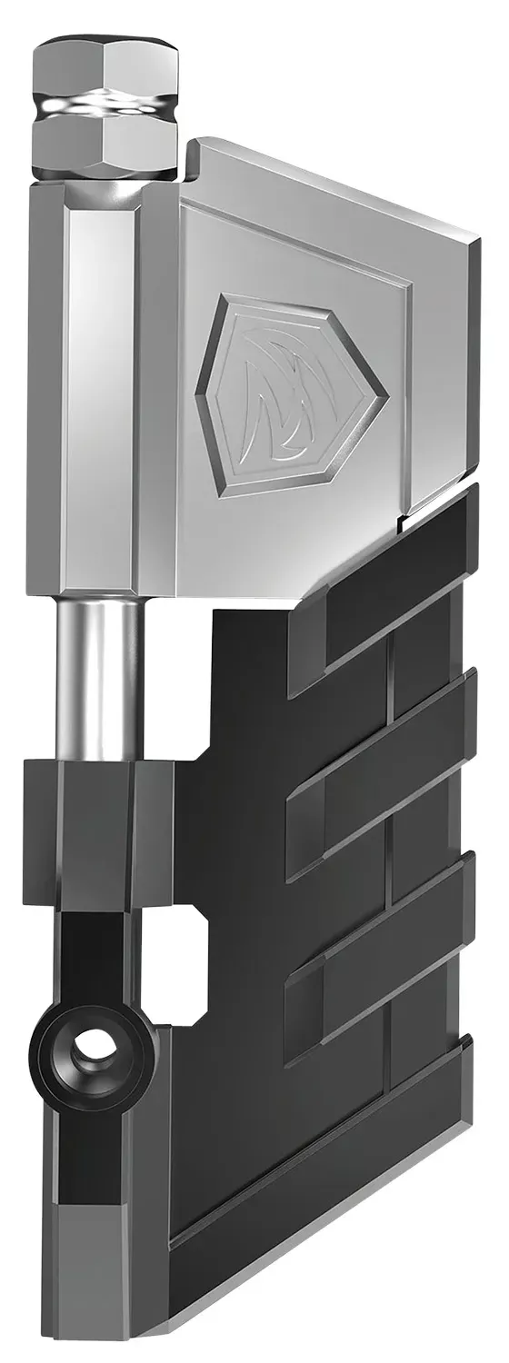 Real Avid Pivot Pin Pro Tool Black Stainless Metal for AR-15 Includes Detent Plunger