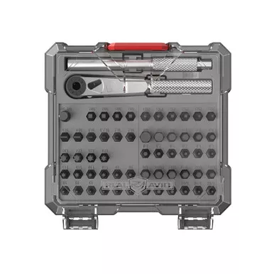 REAL AVID/REVO X3 Driver 57-Piece Gunsmithing Bit Set (AVX3GBS57)