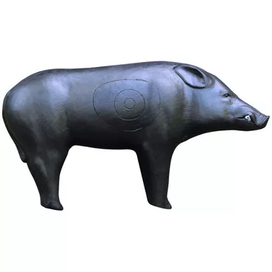 Real Wild 3D550BB Black Boar Target, Black