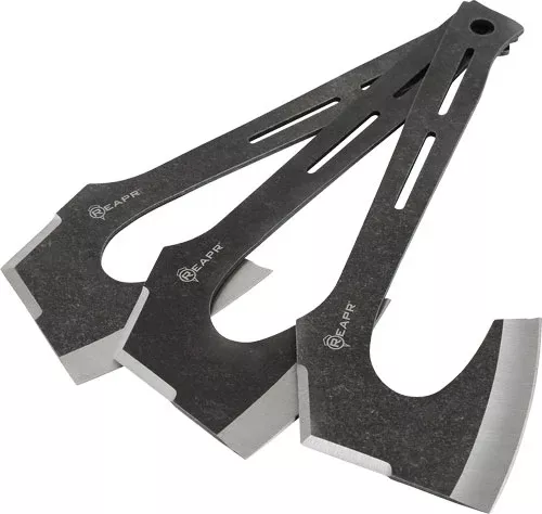 Reapr Chuk 3pc Throwing Axe – Set 11″ Overall/3.58″ Blades