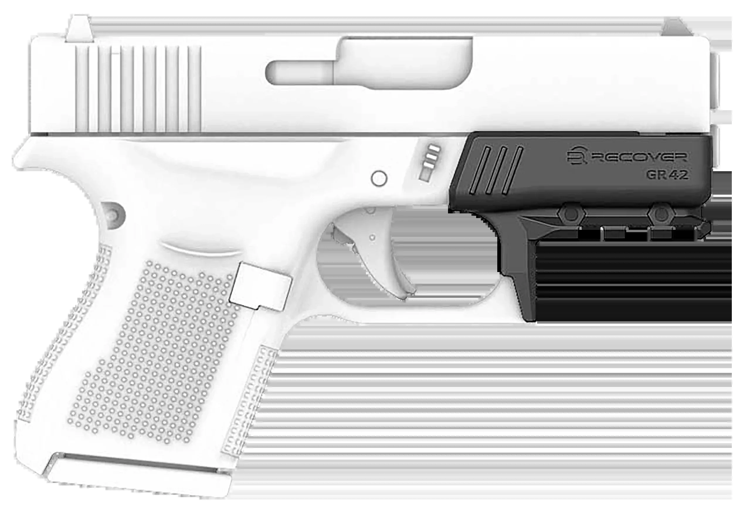 Recover Innovations Inc Rail Adapter For Glock 42, Rec Gr42-01Rail Adapter For The Glk 42