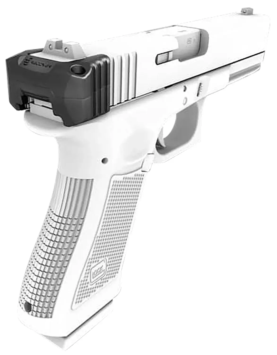 Recover Tactical Upper Charging HandleBlack Polymer for Glock 43