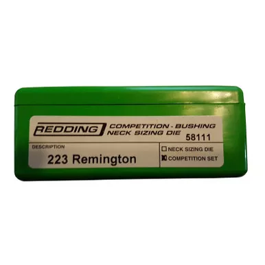 REDDING Competition Bushing Neck Die Set