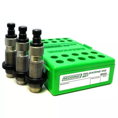 REDDING Full Length 3-Die Set (Straightwall Cases)